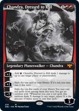 Chandra, Dressed to Kill (416) [Innistrad: Double Feature]