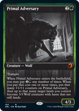 Primal Adversary (194) [Innistrad: Double Feature]