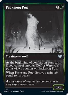 Packsong Pup (480) [Innistrad: Double Feature]