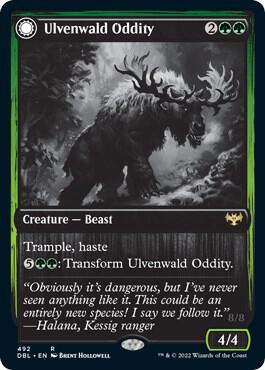 Ulvenwald Oddity (492) [Innistrad: Double Feature]