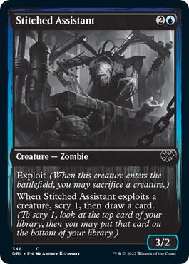 Stitched Assistant (348) [Innistrad: Double Feature]