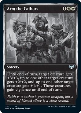 Arm the Cathars (270) [Innistrad: Double Feature]