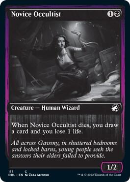 Novice Occultist (117) [Innistrad: Double Feature]