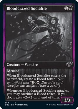 Bloodcrazed Socialite (363) [Innistrad: Double Feature]