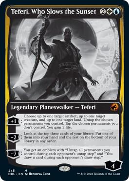 Teferi, Who Slows the Sunset (245) [Innistrad: Double Feature]