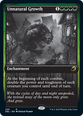 Unnatural Growth (206) [Innistrad: Double Feature]