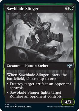 Sawblade Slinger (484) [Innistrad: Double Feature]