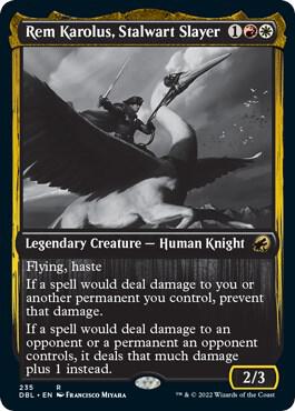 Rem Karolus, Stalwart Slayer (235) [Innistrad: Double Feature]