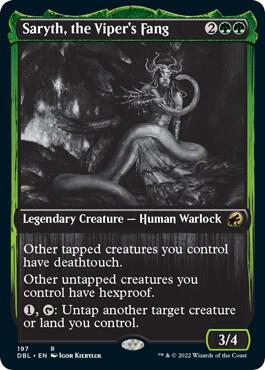 Saryth, the Viper's Fang (197) [Innistrad: Double Feature]