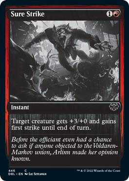 Sure Strike (446) [Innistrad: Double Feature]
