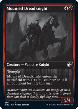 Mounted Dreadknight (150) [Innistrad: Double Feature]