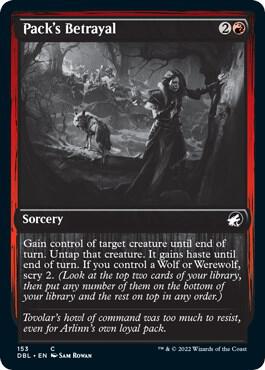 Pack's Betrayal (153) [Innistrad: Double Feature]