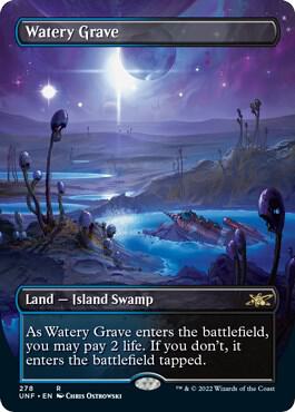 Watery Grave (Borderless) (278) [Unfinity] [Borderless]