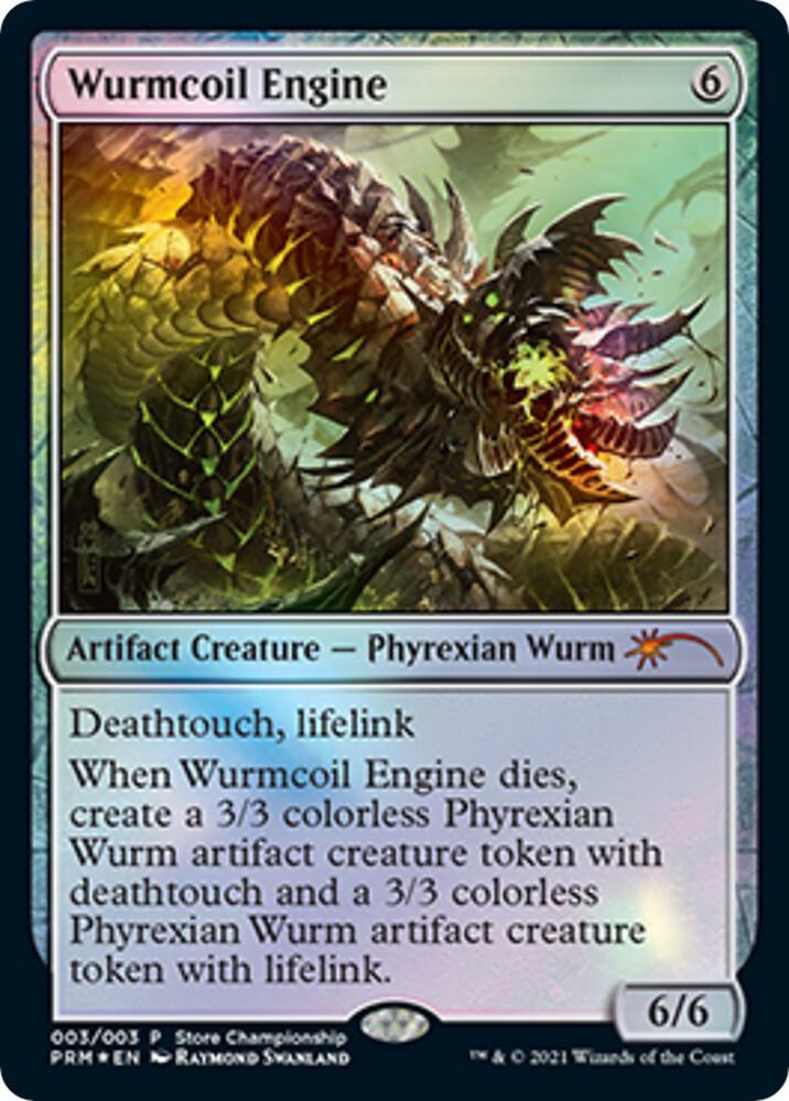 Wurmcoil Engine (3) [Game Day Promos]