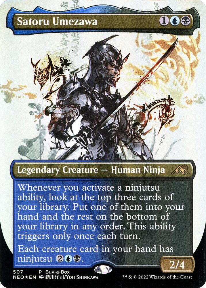 Satoru Umezawa (507) [Buy-A-Box Promos] [Borderless]