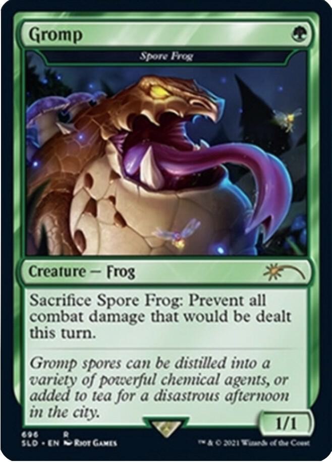 Gromp - Spore Frog (696) [Secret Lair Drop]