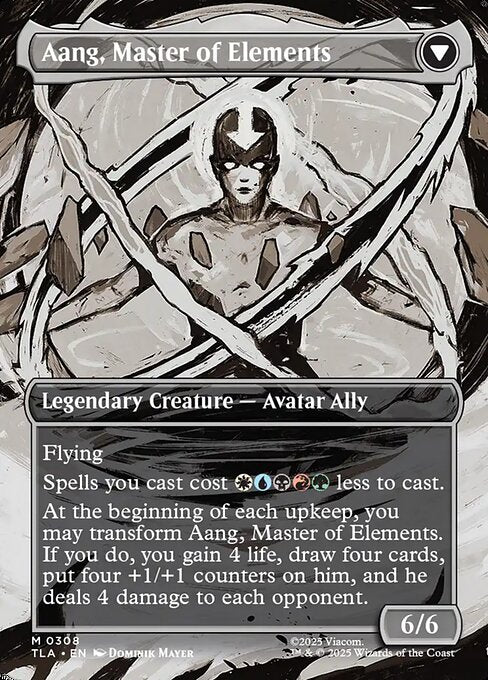Avatar Aang (Borderless) (308) [Avatar: The Last Airbender] Reverse