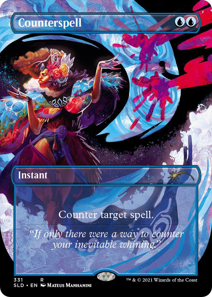 Counterspell (331) [Secret Lair Drop] [Borderless]