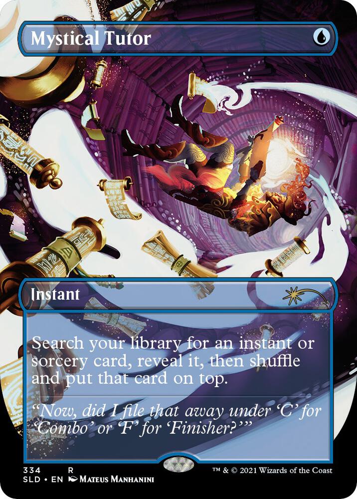 Mystical Tutor (334) [Secret Lair Drop] [Borderless]