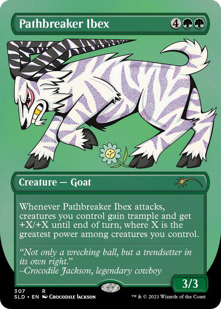 Pathbreaker Ibex (307) [Secret Lair Drop] [Borderless]