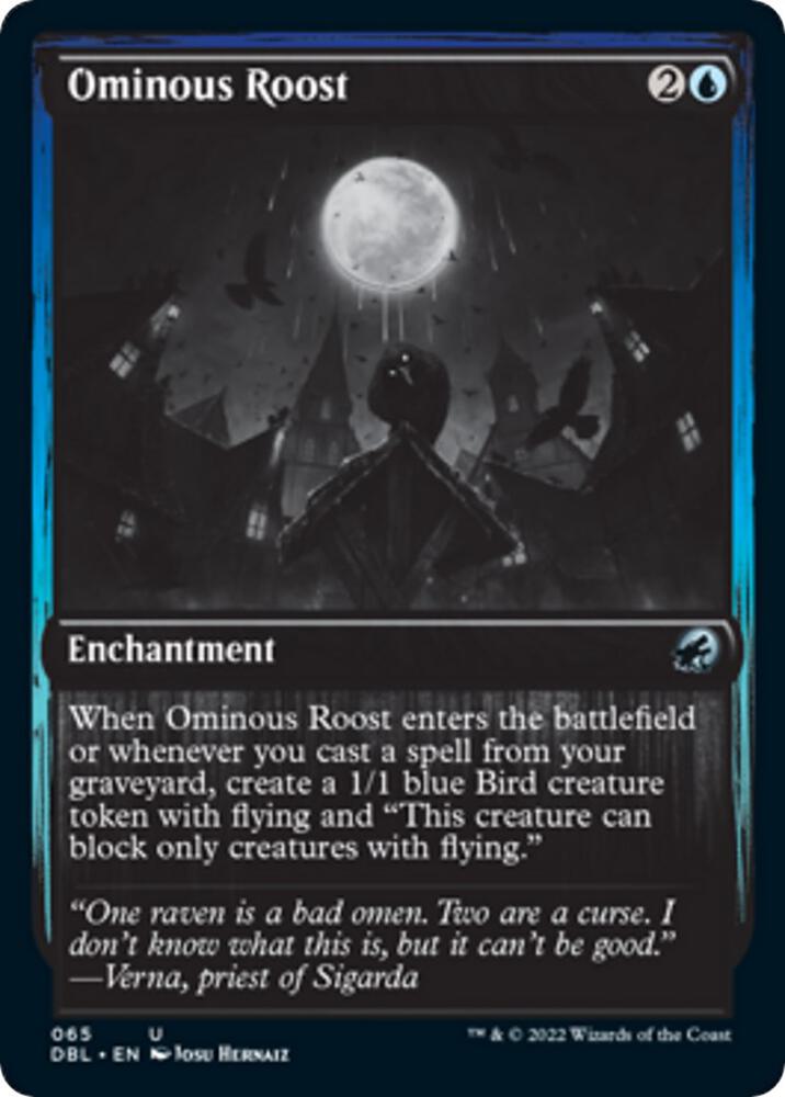 Ominous Roost (65) [Innistrad: Double Feature]
