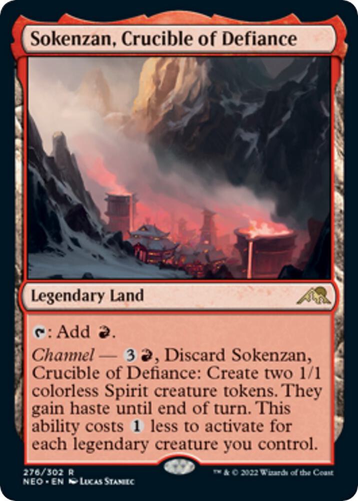 Sokenzan, Crucible of Defiance (276) [Kamigawa: Neon Dynasty]