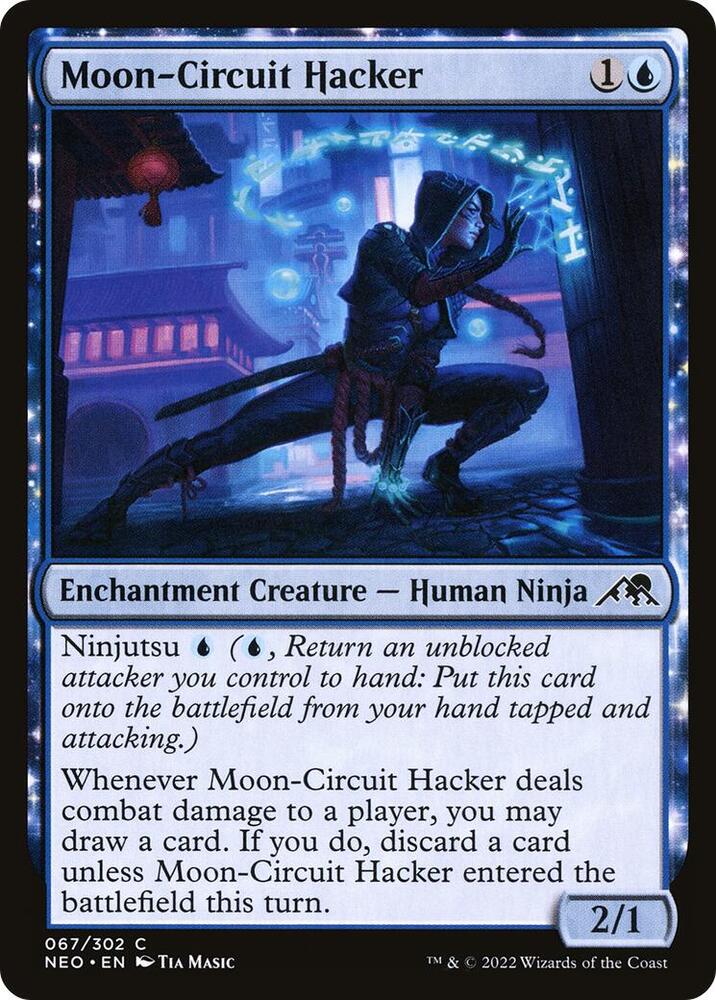 Moon-Circuit Hacker (67) [Kamigawa: Neon Dynasty]