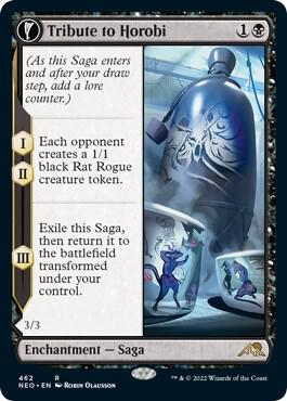 Tribute to Horobi (Extended Art) (462) [Kamigawa: Neon Dynasty] [Extended Art]