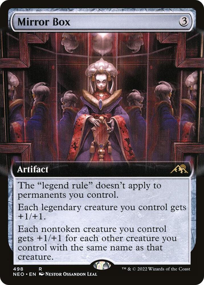 Mirror Box (Extended Art) (498) [Kamigawa: Neon Dynasty] [Extended Art]