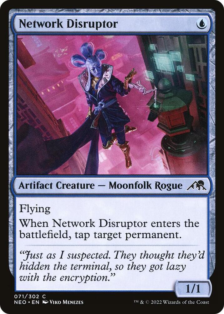 Network Disruptor (71) [Kamigawa: Neon Dynasty]