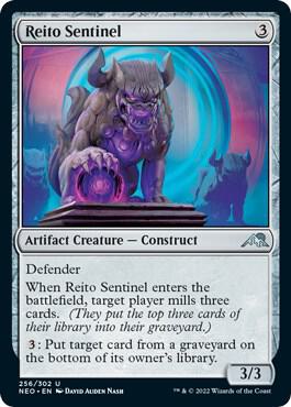 Reito Sentinel (256) [Kamigawa: Neon Dynasty]