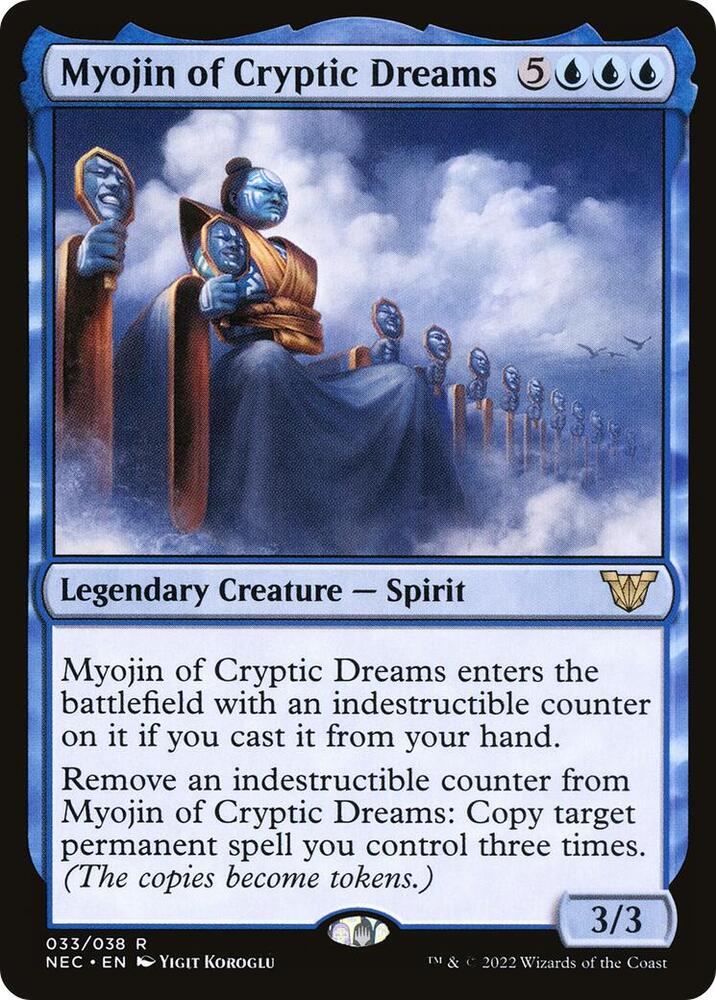 Myojin of Cryptic Dreams (33) [Neon Dynasty Commander]