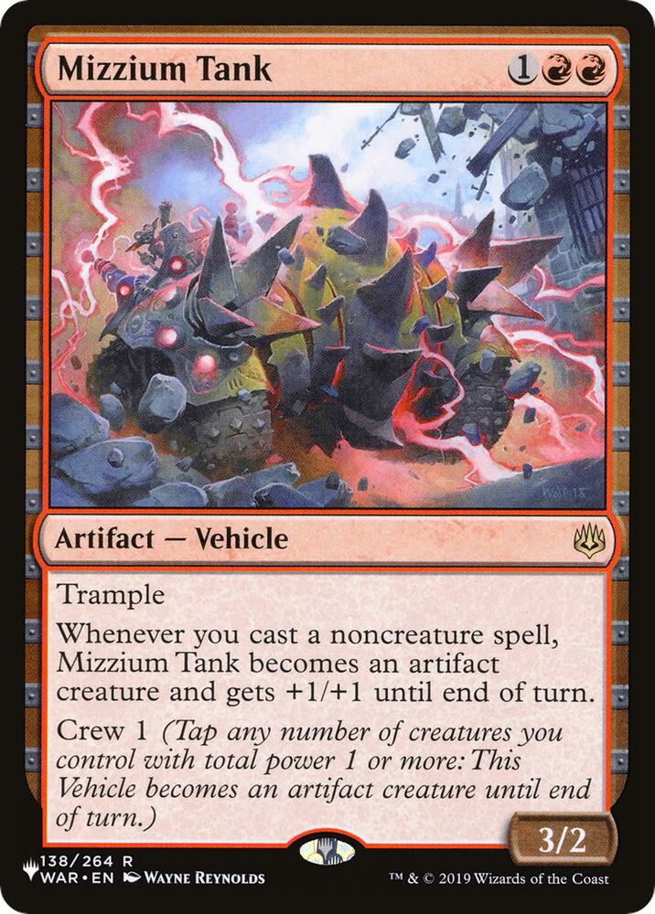 Mizzium Tank (138/264) [The List]