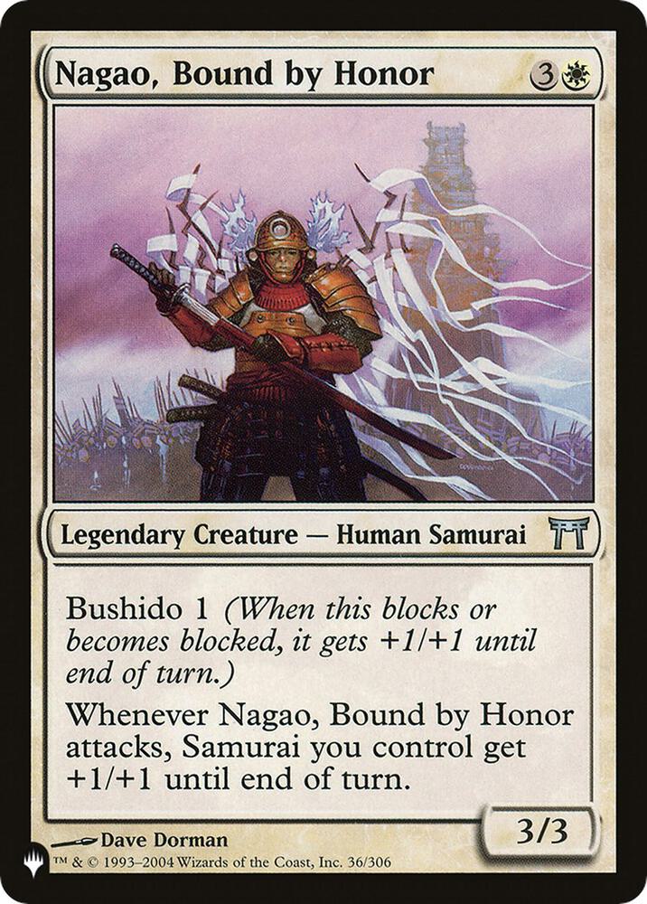 Nagao, Bound by Honor (36/306) [The List]