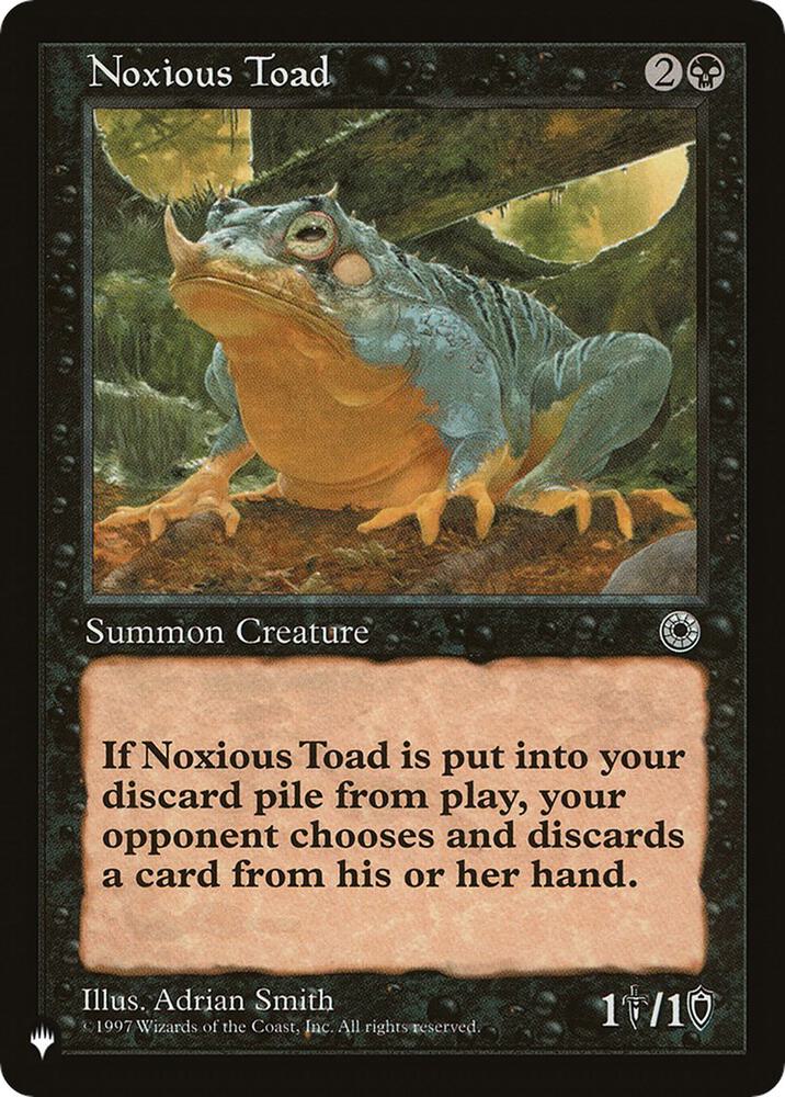Noxious Toad (POR-104) [The List]