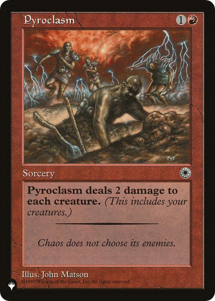 Pyroclasm (POR-143) [The List]