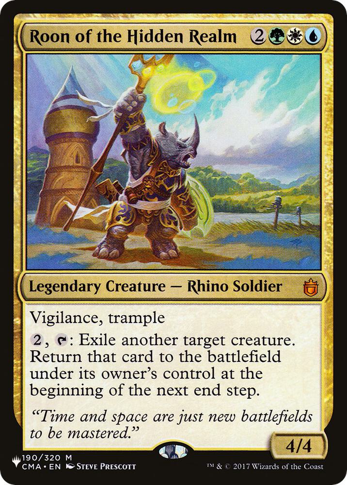 Roon of the Hidden Realm (190/320) [The List]