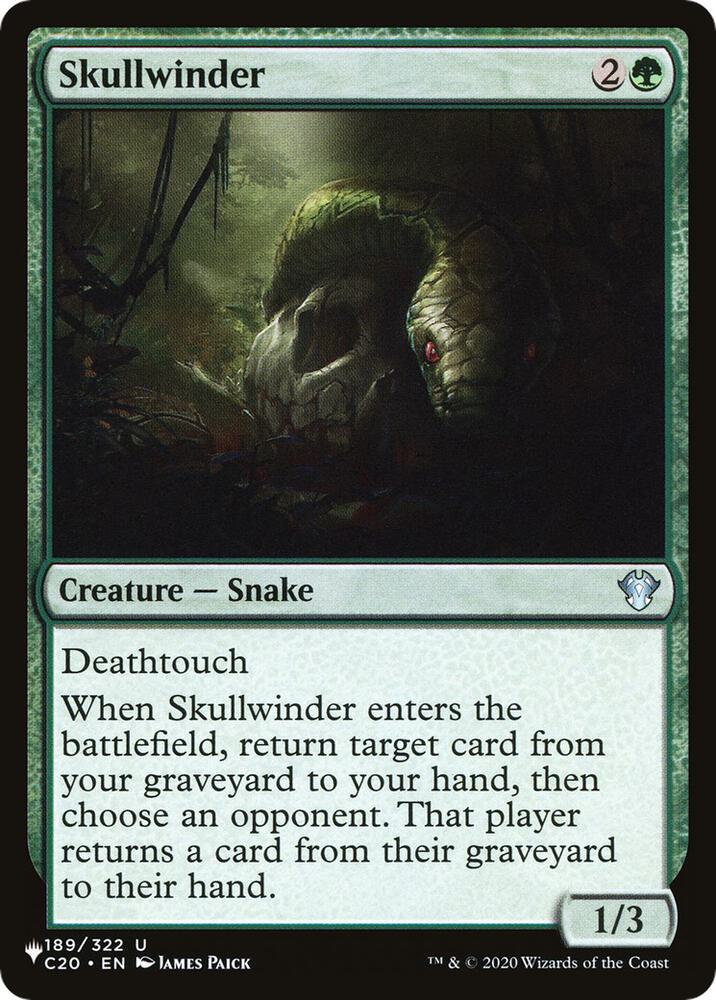 Skullwinder (189/322) [The List]