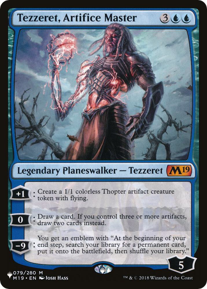 Tezzeret, Artifice Master (079/280) [The List]
