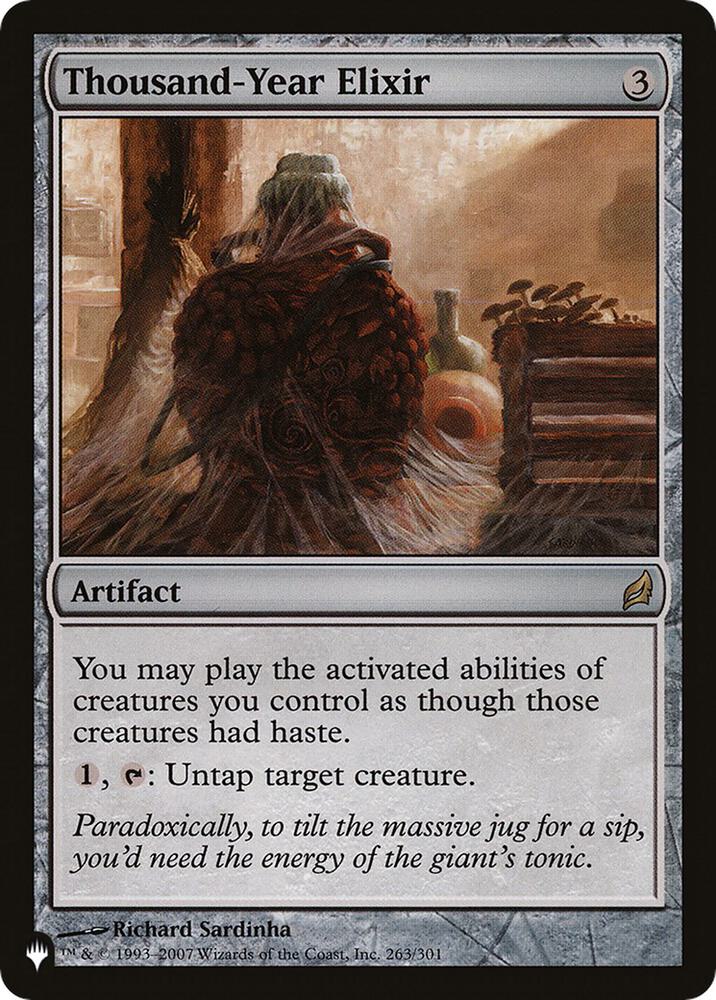 Thousand-Year Elixir (263/301) [The List]