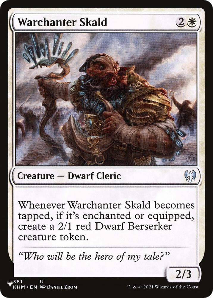 Warchanter Skald (381/285) [The List]
