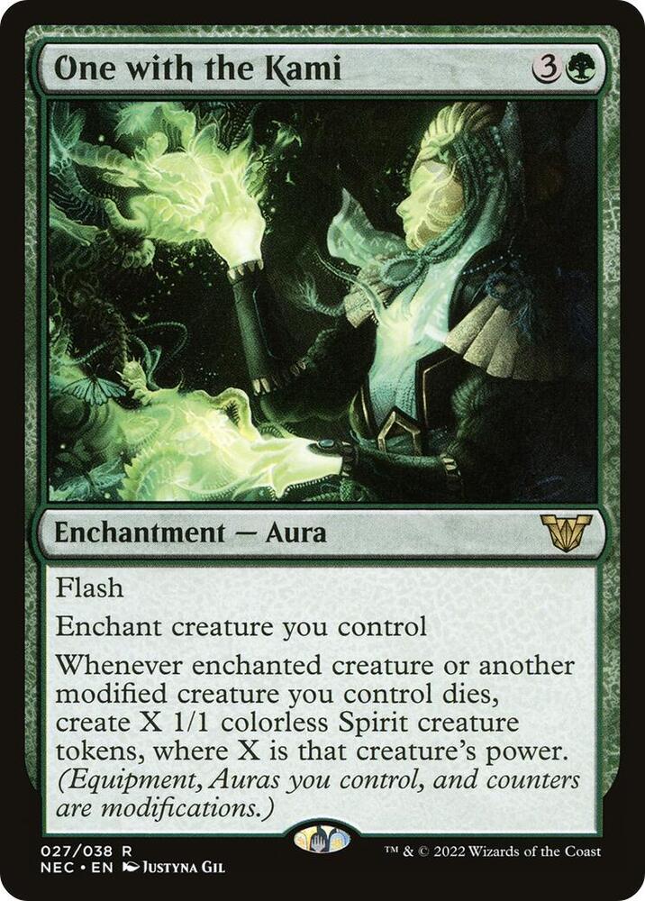 One with the Kami (27) [Neon Dynasty Commander]