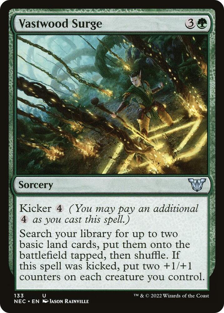 Vastwood Surge (133) [Neon Dynasty Commander]