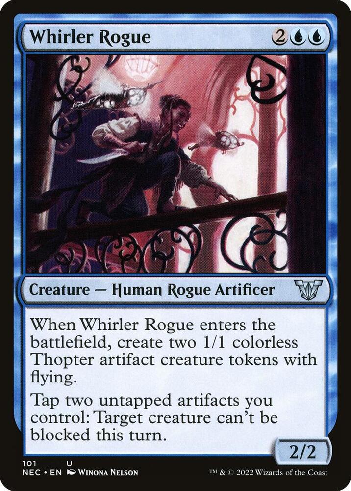 Whirler Rogue (101) [Neon Dynasty Commander]