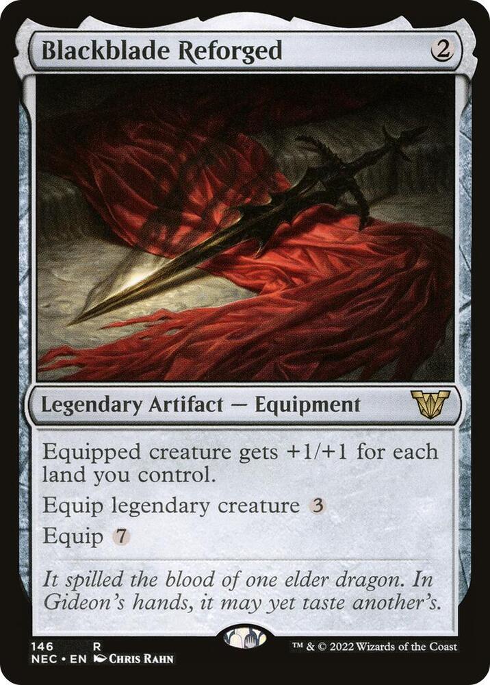 Blackblade Reforged (146) [Neon Dynasty Commander]