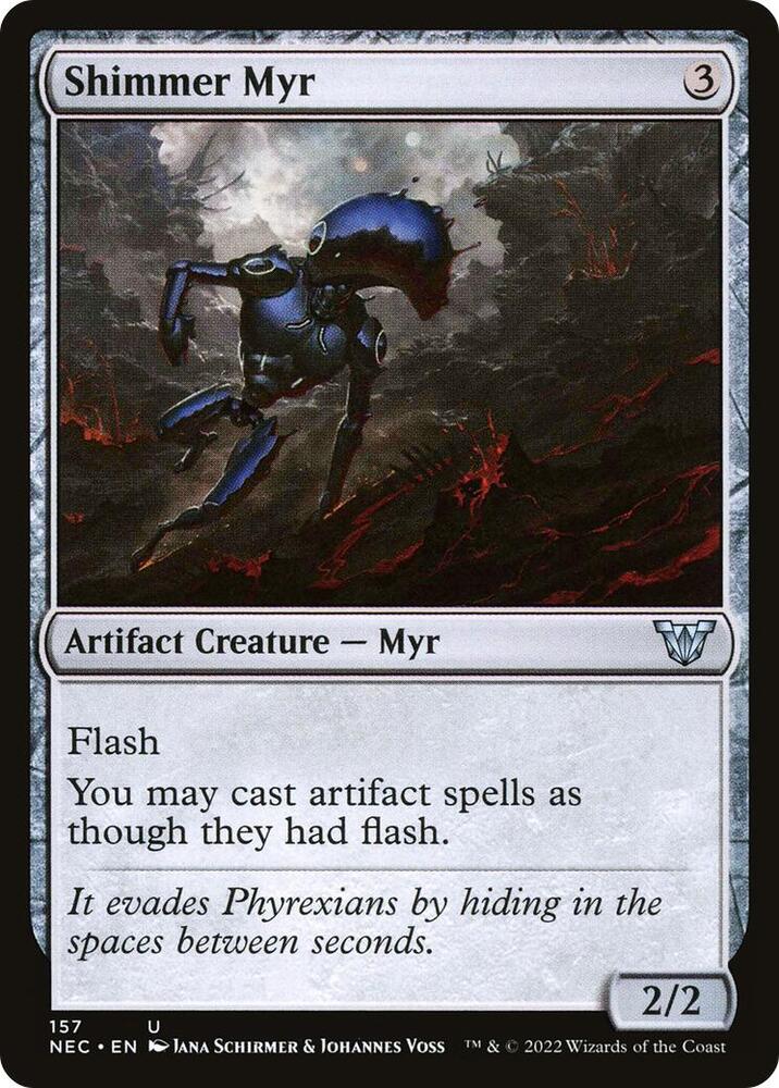 Shimmer Myr (157) [Neon Dynasty Commander]