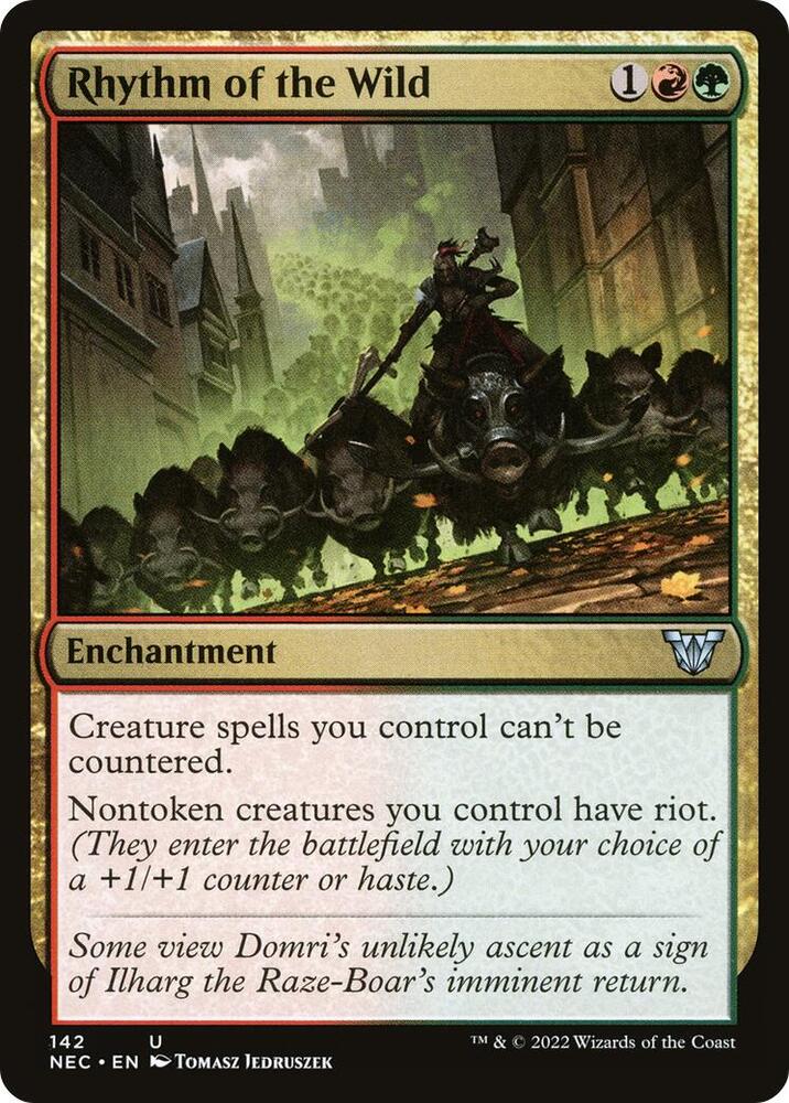Rhythm of the Wild (142) [Neon Dynasty Commander]