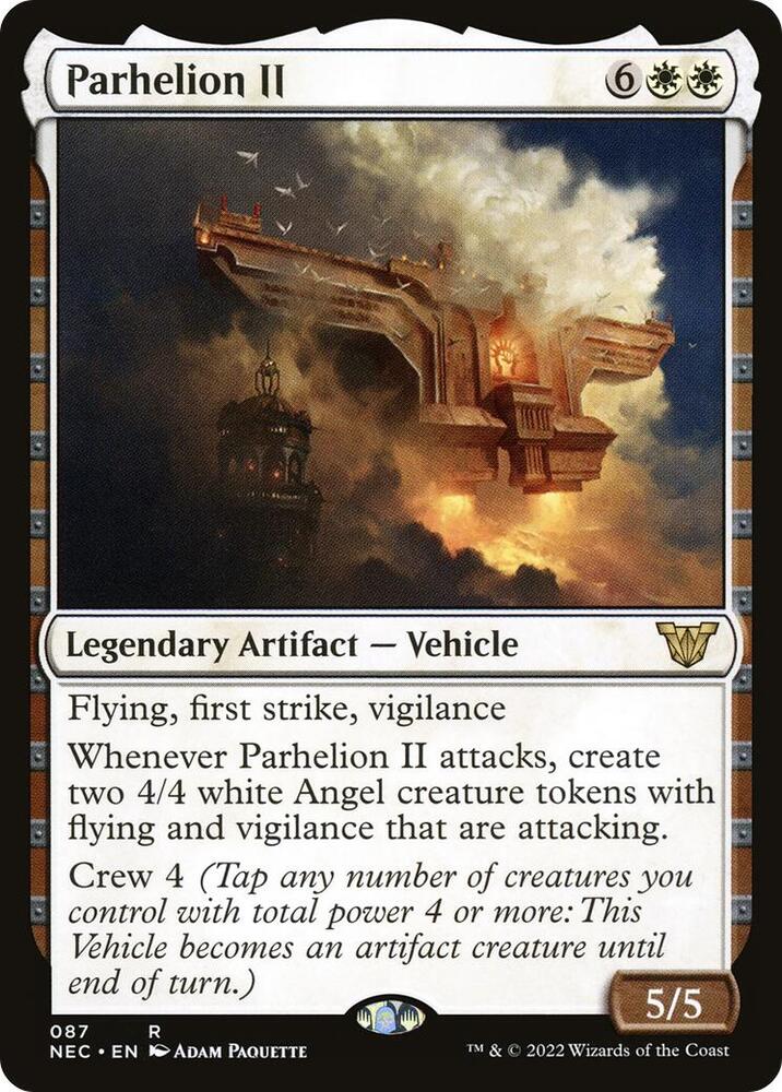 Parhelion II (87) [Neon Dynasty Commander]