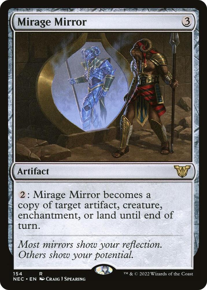 Mirage Mirror (154) [Neon Dynasty Commander]