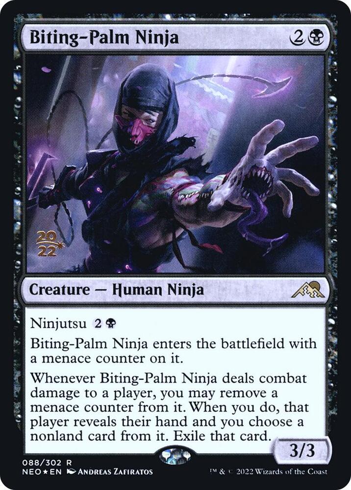 Biting-Palm Ninja (88) [Prerelease Cards]